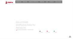 Desktop Screenshot of fortaingenieria.com